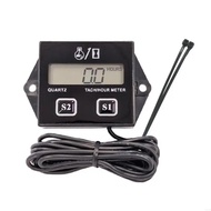 X13D Waterproof Digital Engine Tach Hour Meter Tachometer Gauge Engine RPM LCD Display For Motorcycl