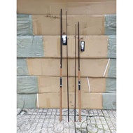 Cần Abu GarCia PiranhaCán gỗ Cacbon Xoắn 2 da Khoen Fuji mẫu mới nhất năm 2022