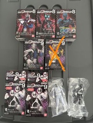 Bandai Shodo-O Kamen Rider part 8 幪面超人掌動 masked Kamen Rider （Evol /Dark Kiva /Negative Den-O/ Wolf O