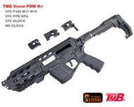 【翔準AOG】TMB Venom PDW Kit PPQ GLOCK P320長/短(黑)衝鋒套件(全配版)PPQ PN