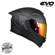 EVO GT-PRO Carbon Series Full Face Dual Visor Helmet With Free Clear Lens