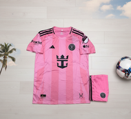 Inter Miami 2025/26 Home Soccer Jersey Set (Shirt + Shorts)