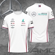 NEW! Mercedes F1 Racing AMG Petronas AOP 3D T-Shirt Gift For True Fan Size XS-5XL