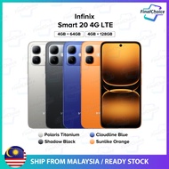 Infinix Smart 20 4G LTE/X6840B (4GB+64GB) (4GB+128GB) Original Infinix Malaysia Warranty