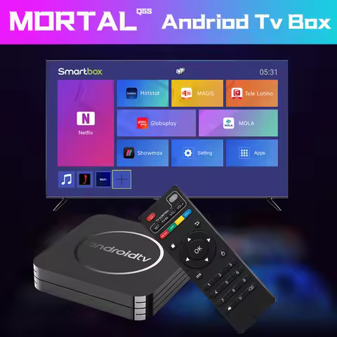 Android Home Theater Mortal Q5S Allwinner H3 Quad-core Streaming Media Player Smart TV Box 2GB16GB 4