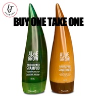 Sale Original Aloe Grow Hair Grower Shampoo and Conditioner Set aloe vera hair grower shampoo alee v