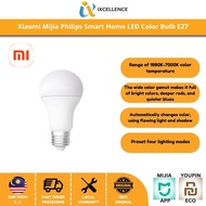 [IX] Xiaomi Mijia Smart Home Philips LED Color Bulb E27 Light 1880-7000K Wifi Mi Home APP Remote Con