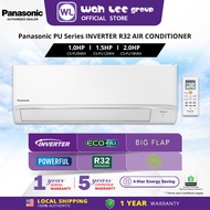 [SAVE 4.0] Panasonic INVERTER Aircond Air Conditioner Air Con R32 Standard inverter ECO AI 1.0HP 1.5HP 2.0HP 2.5HP(PU-XKH series) PU9XKH PU12XKH PU18XKH PU24XKH WAH LEE STORE