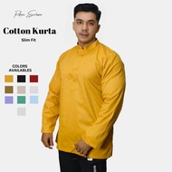 COTTON KURTA FOR MEN / KURTA LELAKI DEWASA / kurta hitam lelaki