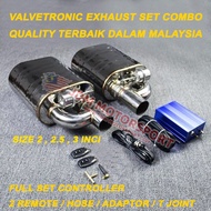 Exhaust Valvetronic Ekzos Set Combo Kualiti Terbaik dlm Market HARGA BORONG