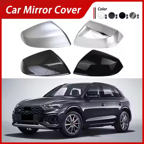 Suitable for 18-24 models of Audi Q5L Q7 4M Q5L SQ5 FY rearview mirror protective cover and reverse 