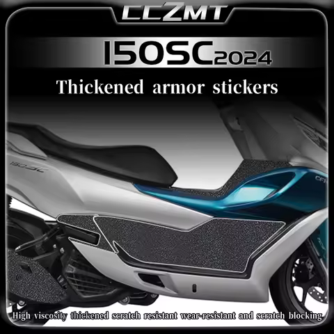 For CFMOTO 150SC 150 SC SC150 150sc 2024 Thickened armor sticker body protection film sticker modifi