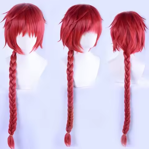 Party Performance Synthetic Heat-Resistant Fiber Party Wig Magic Knight Rayearth Shido Hikaru Cospla