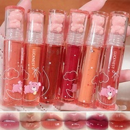 Lipstik Pemulas Bibir Tahan Air Lipstik Pelembap Lipstik Kecantikan Lipstik Cecair Tahan Lama 6 Kepi