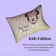 Ready Stock Sarung Bantal Budak Sarung Bantal 100% Cotton Leyna Bantal Tidur Standard Kids Pillowcas