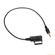 SUN Enhanced Sound Quality 3 5mm Auxiliary Cable AUX Adapter Cord for Vehicles with AMI Connectivity