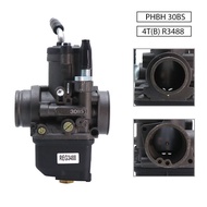 For Dellorto Carburetor PHBH30 30BS Yamaha TZR Piaggio Kart Dirt Pit Bike ATV UTV 4T R3488 Motorcycl
