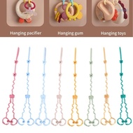 【CH】 Baby Toy Strap Silicone Safety Tether For Strollers  Chairs Cribs Car Seats Pacifier Chain Atta