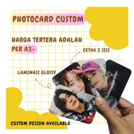 310gsm Lightning Work custom photocard