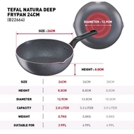 🔥Tefal Natura fry pan 20cm/ deep fry pan 24cm 🥘 us