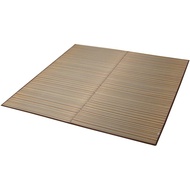 【Direct from Japan】Ikehiko Grass Rug Carpet Made in Japan "F Barrius", Brown, Approx. 75.6 x 75.2 in