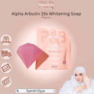 PinkAndBelle Alpha Arbutin Whitening Soap