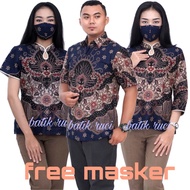 Modern COUPLE BATIK, trendy combination motif today baju couple matching baju suami isteri baju bati