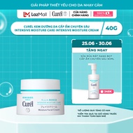 Cấp Ẩm Chuyên Sâu - Kem Dưỡng Da Curel Intensive Moisture Care Intensive Moisture Cream 40g