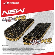 RCB SPROCKET CHAIN O-RING  ORING SPROCKET CHAIN [ 124L / 132L ] 428HO / 415HO  / 428H / 415H BLACK/G