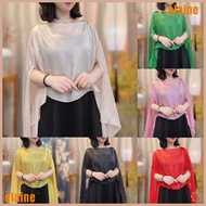 ELAINE Women Shawl, Chiffon Pure Color Evening Prom Cape, Cloak Long Cardigan Shawl Women Girls