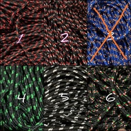 3mm paracord lanyard Rope Bracelet Mountain Necklace Instead Of 4mm 5mm