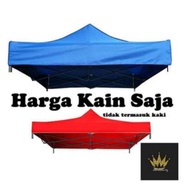 6x6 | 8 x 8 | 10 x 10 | 10x15 | Canvas only market canopy / kanvas kanopi / kain kanopi khemah pasar