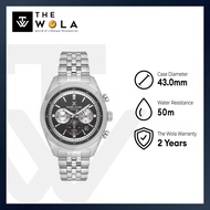 (2 Years Warranty) Daniel Klein Exclusive Men's Chronograph Watch Silver Stainless Steel  DK.1.13976