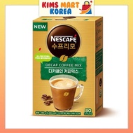 Nescafe Supremo Decaf Black Korean Instant Coffee Mix 12g x 80pcs