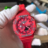 g*/shock GA-2100 all red watch MANGGA SERIES Fashion resin watch strap fashion gift w874