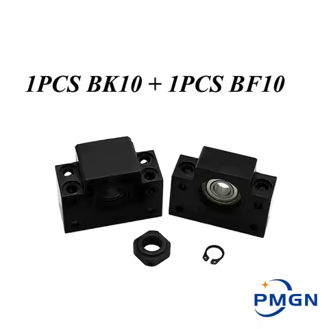 High quality BK10 BF10 Set : 1 pc of BK10 and 1 pc BF10 for SFU1204 Ball Screw End Support CNC Parts