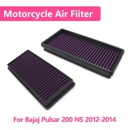 For Bajaj Pulsar 200 NS 200NS 2012 2013 2014 Motorcycle High Flow Air Filter Intake Cleaner Element 