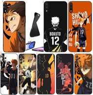 Redmi 9 t 6A 7A 8A 9A 9C NFC Note 9T K70 e K70 Pro T10 Anime Haikyuu anime Soft black phone case