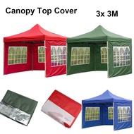 W5YR 3 Styles Portable Party Waterproof Outdoor Tent Surface Replacement Garden Shade Top Tents Gazebo Accessories Rainproof Canopy Cover