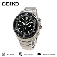 Seiko Prospex SBEC001J Transocean Black Chronograph 200m Diver's Automatic