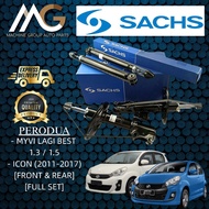 SACHS PERODUA MYVI LAGI BEST 1.3 / 1.5 , ICON (2011-2017) SHOCK ABSORBER FRONT SET ORIGINAL DEPAN IM