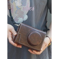 Suitable for Sony ZVE10 Camera Bag NEX3N A5100 Leather Case Canon V1 G1X3 A640 All-Inclusive G16 Nik