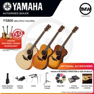 Yamaha FS800 Acoustic Guitar Beginner Small Body Solid Spruce Top FS 800 [LIMITED STOCK/PREORDER]