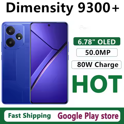 Original Realme GT NEO 7 Mobile Phone 7000mAh Battery Dimensity 9300+ 50.0MP Camera 6.78" OLED 120HZ