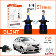 GLINT S1 Series Car LED Headlight Bulb - H4 H11 TOYOTA VIOS 1st GEN 2002-2007 | VIOS LED Headlight F