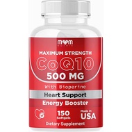MOM Nutrix CoQ10 500 mg. 150 softgels Coenzyme Q10