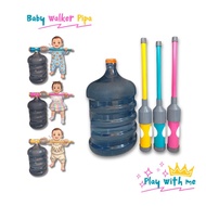 Baby Walker Pipe baby walking learning tool, baby push walker, baby push toy, portable baby walker B