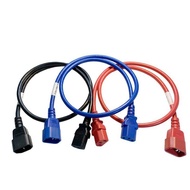 ... stock-UL/VDE Certified C13C14C19C20C21 Connector White Yellow Red Blue Power Cord