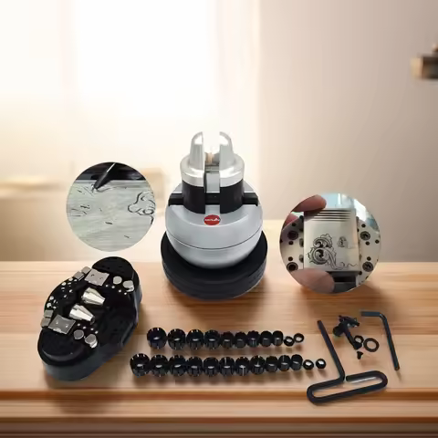 5inch Jewelry Accessories Supplies Big Ball Vise Jewelry Engraving Block Ball Vise With Accessories 