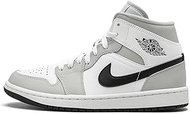 Jordan 1 Mid Women Grey Fog Limited Edition BQ6472-015 (BQ6472-015, Numeric_8)